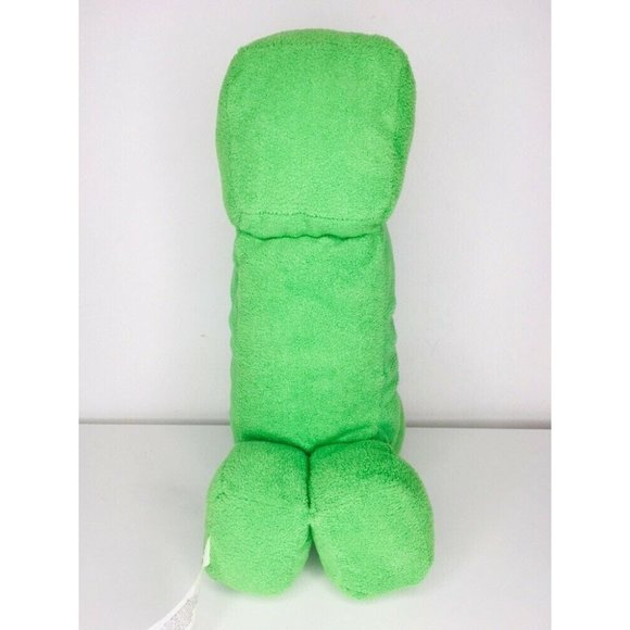 Minecraft Creeper Plush Green Official Mojang Jinx Stuffed Animal 10" stuffed to - Picture 5 of 5